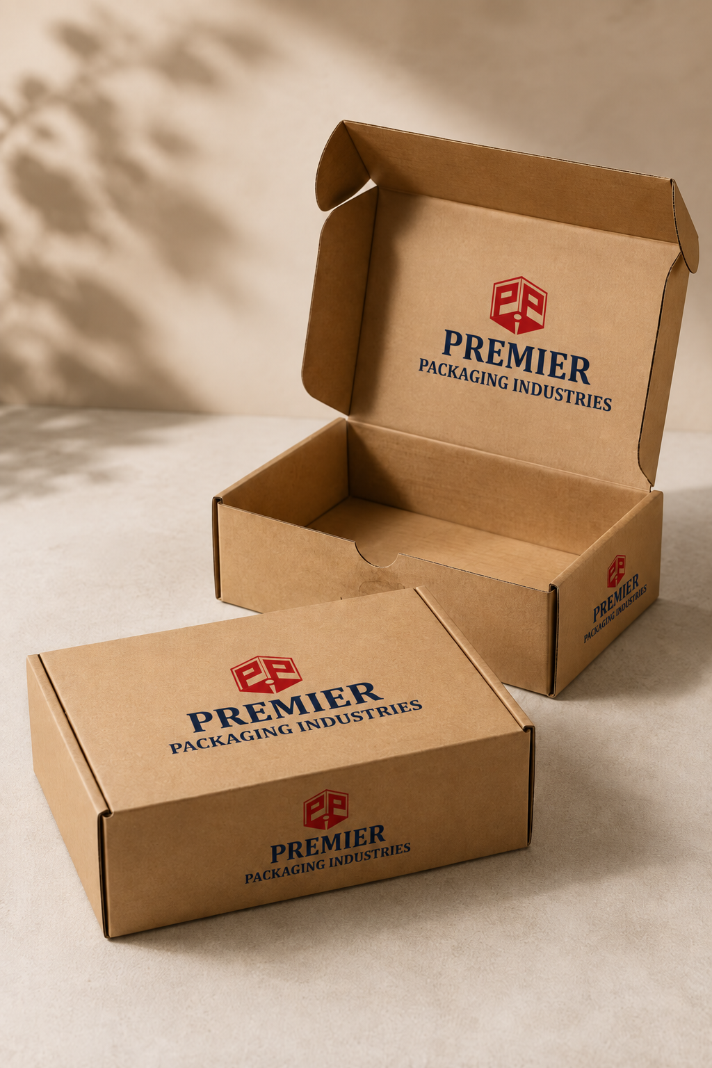 Premier Packaging printed corrugated mailer boxes